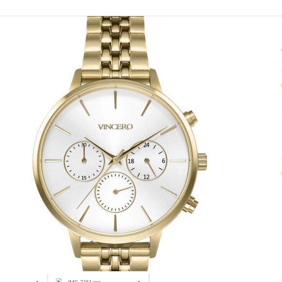 Vincero Kleio Steel Goldtone Chrono Women's Watch